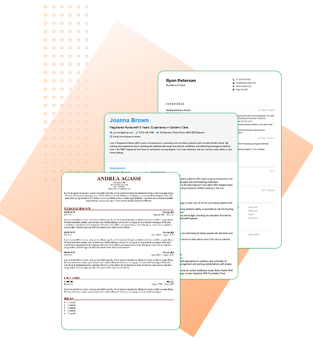 CV Templates Mobile Preview